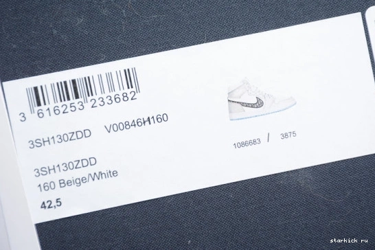 HIGH BOX DIOR JORDAN 1 SHOE X (DIOR CN8607-002 ) OG CN8607-002 AIR 1110